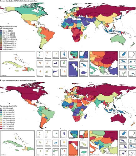 The Global Burden Of Disease Attributable To Alcohol And Drug Use In ...