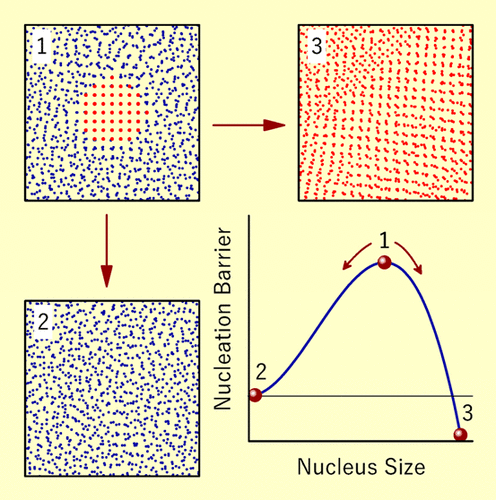 Diffusivity Interfacial Free Energy And Crystal Nucleation In A Supercooled Lennard Jones Liquid The Journal Of Physical Chemistry C X Mol