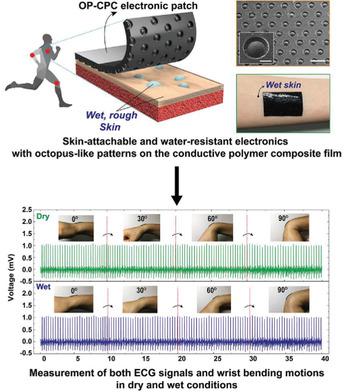 Conductive And Stretchable Adhesive Electronics With Miniaturized ...