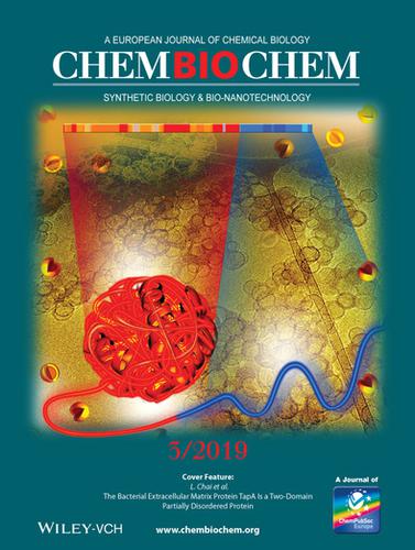 Cover Feature The Bacterial Extracellular Matrix Protein Tapa Is A Two Domain Partially Disordered Protein Chembiochem 3 19 Chembiochem X Mol