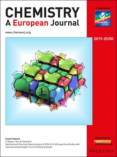 Cover Feature Synthesis And Structure Determination Of Scm 15 A 3d Large Pore Zeolite With Interconnected Straight 12 12 10 Ring Channels Chem Eur J 9 19 Chemistry A European Journal X Mol