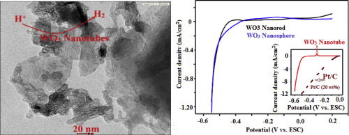 Synthesis Of Hexagonal Wo3 Nanocrystals With Various Morphologies And Their Enhanced Electrocatalytic Activities Toward Hydrogen Evolution International Journal Of Hydrogen Energy X Mol