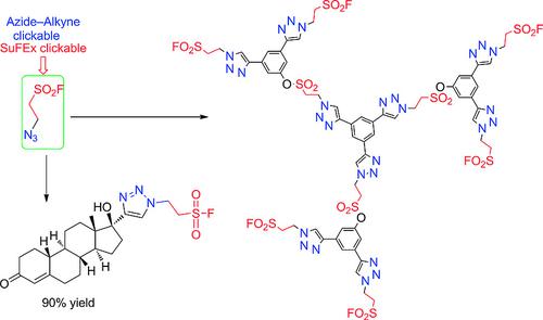 2 Azidoethane 1 Sulfonylfluoride Asf A Versatile Bis Clickable Reagent For Sufex And Cuaac Click Reactions European Journal Of Organic Chemistry X Mol