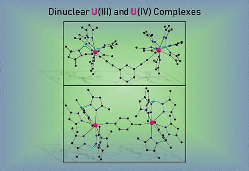Investigation Of The Electronic Structure Of Aryl Bridged Dinuclear U Iii And U Iv Compounds Organometallics X Mol