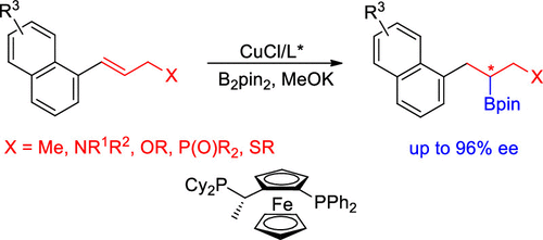 Cu-Catalyzed Asymmetric Hydroboration Of Naphthylallylic Compounds For ...