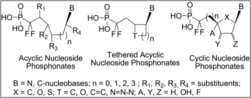 Synthesis Of Nucleoside Phosphonate Analogs Having Phosphonodifluoromethylene Moieties And Their Biological Activities Journal Of Fluorine Chemistry X Mol