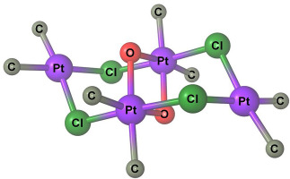 Synthesis And Characterization Of Binuclear Pt Iv Complexes And Tetranuclear Mixed Valence Complexes Of Platinum Ii Platinum Iv Journal Of Organometallic Chemistry X Mol