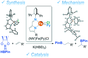 Hydroboration Of Terminal Olefins With Pinacolborane Catalyzed By New 2 Iminopyrrolyl Iron Ii Complexes Catalysis Science Technology X Mol