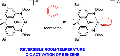 Reversible Room Temperature C C Bond Activation Of Benzene