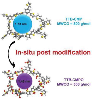 Controlling The Selectivity Of Conjugated Microporous Polymer Membrane ...