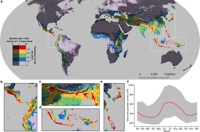 The Spatial And Temporal Influence Of Cloud Cover On Satellite Based Emergency Mapping Of Earthquake Disasters Scientific Reports X Mol