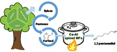 Insights On The One Pot Formation Of 1 5 Pentanediol From Furfural With Co Al Spinel Based Nanoparticles As An Alternative To Noble Metal Catalysts Chemcatchem X Mol