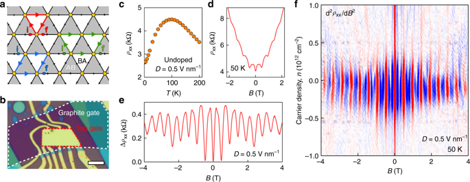 Giant Oscillations In A Triangular Network Of One Dimensional States In Marginally Twisted Graphene Nature Communications X Mol