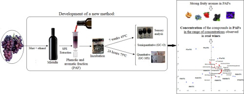 Development Of A New Strategy For Studying The Aroma Potential Of Winemaking Grapes Through The Accelerated Hydrolysis Of Phenolic And Aromatic Fractions Pafs Food Research International X Mol