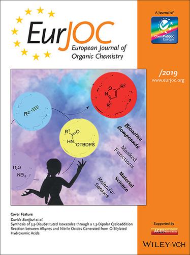 Cover Feature Synthesis Of 3 5 Disubstituted Isoxazoles Through A 1 3 Dipolar Cycloaddition Reaction Between Alkynes And Nitrile Oxides Generated From O Silylated Hydroxamic Acidss Eur J Org Chem 19 European Journal Of Organic Chemistry X Mol