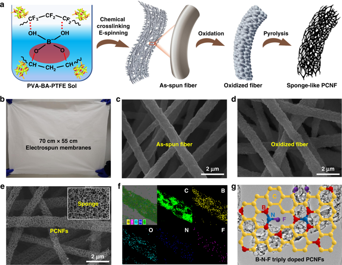 Multifunctional Flexible Membranes From Sponge-like Porous Carbon Nanofibers With High ...