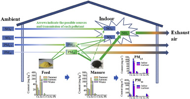 New Insights Into Concentrations Sources And Transformations Of Nh3 Nox So2 And Pm At A Commercial Manure Belt Layer House Environ Pollut X Mol