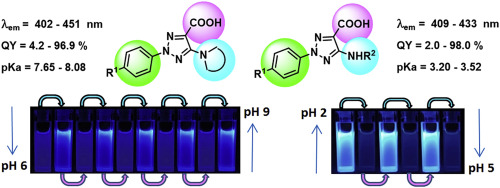 5 Amino 2 Aryl 1 2 3 Triazol 4 Carboxylic Acids Synthesis Photophysical Properties And Application Prospects Dyes And Pigments X Mol