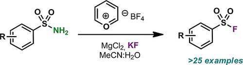 Synthesis of Sulfonyl Fluorides from Sulfonamides,European Journal 