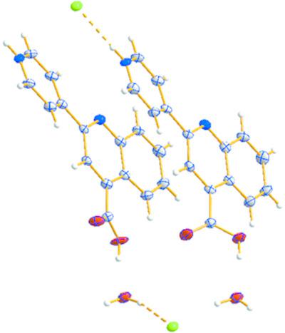 A New Photoluminescent Coordination Polymer Constructed With An N Donor Ligand Having Extended Coordination Capabilities Derived From Quinoline And Pyridine Acta Crystallographica Section C X Mol