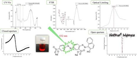 Power Dependent Nonlinear Optical Behaviours Of Ponceau Bs Chromophore At 532 Nm Via Z Scan Technique Journal Of Photochemistry And Photobiology A Chemistry X Mol