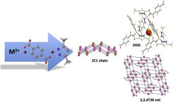 Ditopic Carboxylate Containing Zigzag Chain Polymers With Tetrahedral Co Ii And Zn Ii Nodes Journal Of Molecular Structure X Mol