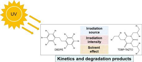 Photodegradation Of 1 3 5 Tris 2 3 Dibromopropyl 1 3 5 Triazine 2 4 6 Trione And Decabromodiphenyl Ethane Flame Retardants Kinetics Main Products And Environmental Implications J Hazard Mater X Mol