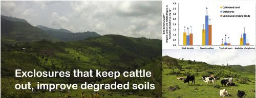 Exclosures Improve Degraded Landscapes In The Sub Humid Ethiopian Highlands The Ferenj Wuha Watershed Journal Of Environmental Management X Mol