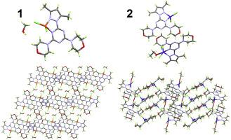 Molecular And Supramolecular Structures Of Self Assembled Cu Ii And Co Ii Complexes With 4 4 6 3 5 Dimethyl 1h Pyrazol 1 Yl 1 3 5 Triazine 2 4 Diyl Dimorpholine Ligand Journal Of Molecular Structure X Mol