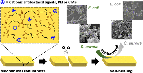 Mechanically Robust, Self-Healing, Polymer Blends And Polymer/Small ...