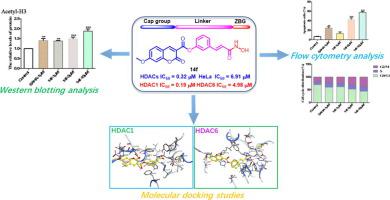 基于香豆素的n 羟基肉桂酰胺衍生物作为具有抗癌活性的新型组蛋白脱乙酰基酶抑制剂的设计 合成和生物学评估 Bioorganic Chemistry X Mol