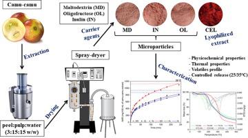 Encapsulation of camu-camu extracts using prebiotic biopolymers ...