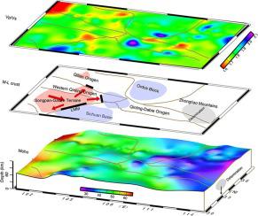 Crustal Structure Underneath Central China Across The Tibetan Plateau ...