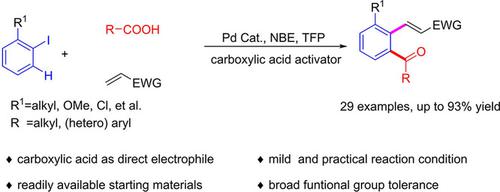 Palladium/Norbornene‐Catalyzed Sequential Ortho‐Acylation And Ipso ...