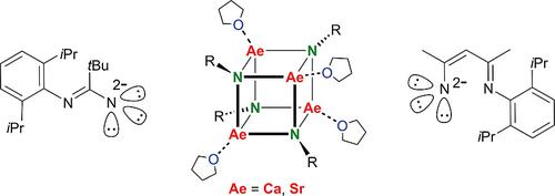 Alkaline Earth Metal Imido Complexes With Doubly Deprotonated Amidine And B Diketimine Ligands European Journal Of Inorganic Chemistry X Mol