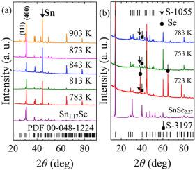 Influences Of Texture Off Stoichiometry And Phases On Thermoelectric Properties Of Sn Se Polycrystals Sintered By Sps From Millimeter Scale Crystal Sheets Journal Of Solid State Chemistry X Mol