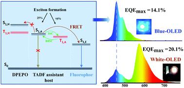 High Efficiency Blue And Color-stable Hybrid Warm White Organic Light ...