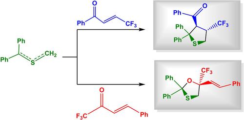 Understanding The Influence Of The Trifluoromethyl Group On The Selectivities Of The 3 2 Cycloadditions Of Thiocarbonyl S Methanides With A B Unsaturated Ketones A Medt Study Chemistryselect X Mol