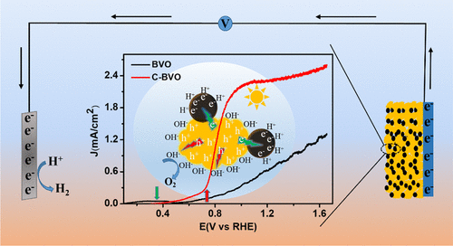 Enhancing The Photoelectrochemical Water Oxidation Reaction Of Bivo4 Photoanode By Employing Carbon Spheres As Electron Reservoirs Acs Catalysis X Mol