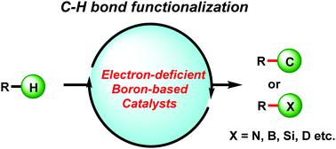Electron Deficient Boron Based Catalysts For C H Bond Functionalisation Chemical Society Reviews X Mol