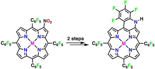 Snar Reaction Toward The Synthesis Of Fluorinated Quinolino 2 3 4 At Porphyrins European Journal Of Organic Chemistry X Mol