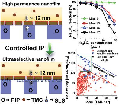 Ultraselective and Highly Permeable Polyamide Nanofilms for Ionic and ...