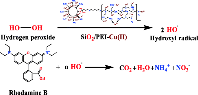 Amine Rich Quartz Nanoparticles For Cu Ii Chelation And Their Application As An Efficient Catalyst For Oxidative Degradation Of Rhodamine B Dye Environmental Science And Pollution Research X Mol