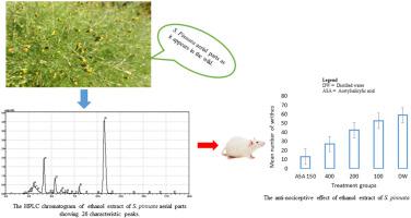 The Anti Nociceptive Effects Of Ethanol Extract Of Aerial Parts Of Schkuhria Pinnata In Mice Journal Of Ethnopharmacology X Mol