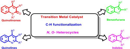 Transition Metal Catalyzed Synthesis Of N O Heterocycles Via C H Functionalization Tetrahedron X Mol