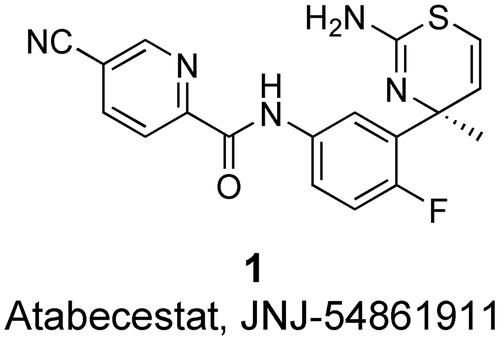 Discovery of Atabecestat (JNJ-54861911): A Thiazine-Based β 