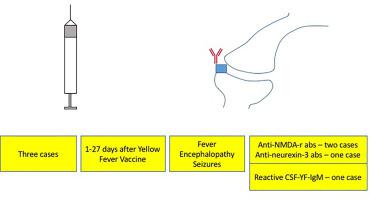 Potential Autoimmune Encephalitis Following Yellow Fever Vaccination A Report Of Three Cases Journal Of Neuroimmunology X Mol