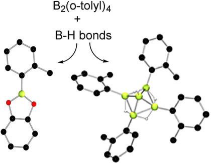 Reactions Of B2(o‐tolyl)4 With Boranes: Assembly Of The Pentaborane(9 ...