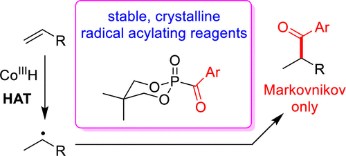 Cobalt-Catalyzed Markovnikov-Selective Radical Hydroacylation Of ...