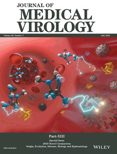 封底图片 第93卷 第7号 21年7月 Journal Of Medical Virology X Mol